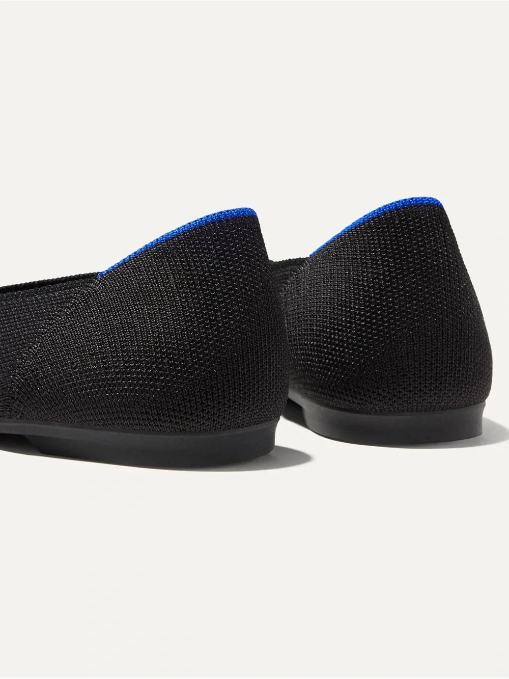 Size 12 Black Rothys “The Point” Woven Shoes EUC - Picture 4 of 14